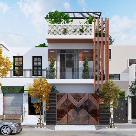 Идеи фасадов домов для небольших участков