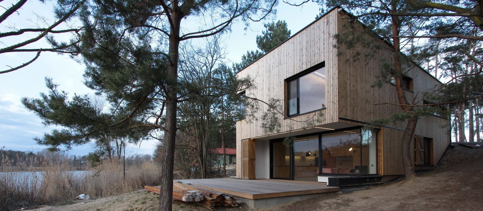 Diseño casa de campo pequeña madera