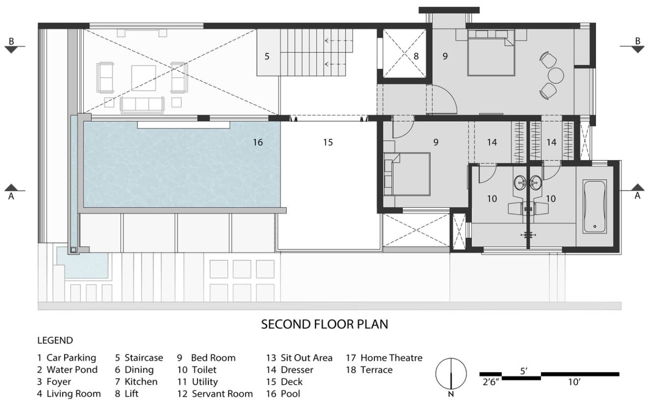 План дома два этажа 2 уровня 