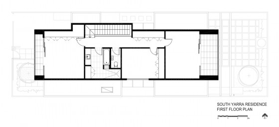 План современного двухэтажного дома - второй уровень