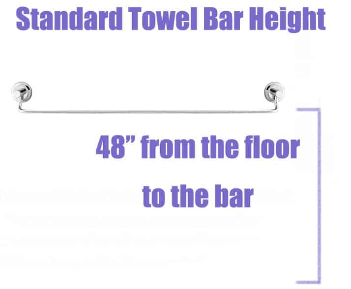 Стандартная высота полотенцесушителя
