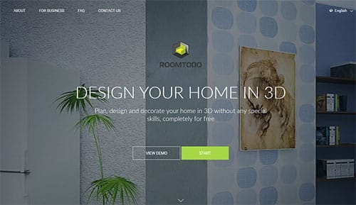 Roomtodo проектирует комнаты в 3D-программе