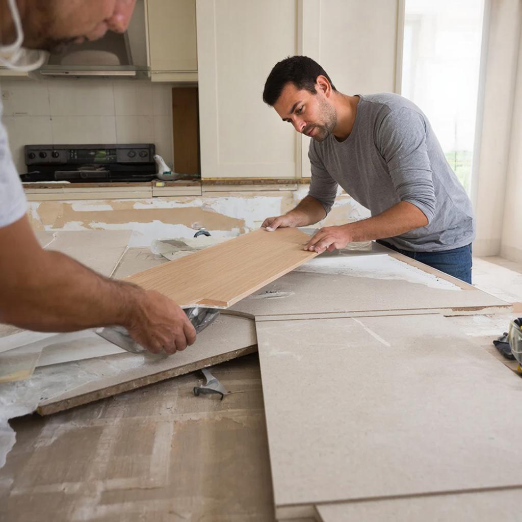 Вторая жизнь домашнего очага: Как замена столешницы превращает старую кухню в шедевр современного дизайна