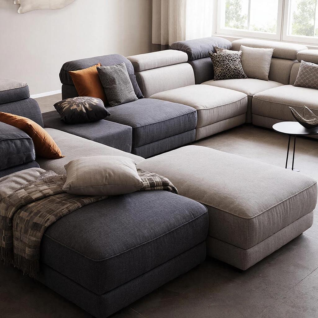 Модульные диваны: Гибкость и стиль для вашего дома - Обзор и рекомендации